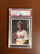 1990 SCD Baseball Pocket Price Guides Hand Cut #51 Michael Jordan HOF PSA 10