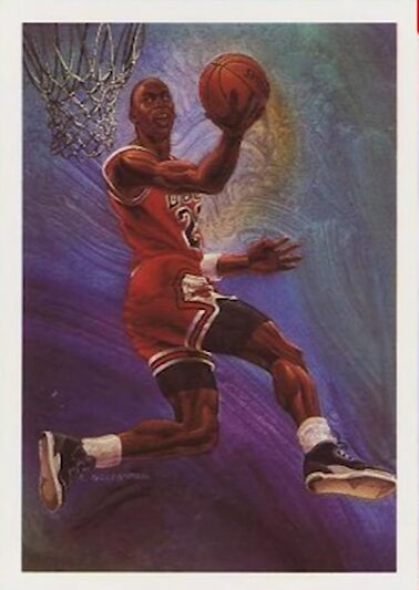 1990 NBA Hoops #358 Chicago Bulls Team Checklist