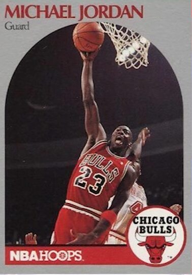2. Michael Jordan (Card Number 65)