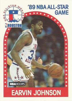 1989 NBA HOOPS Earvin “Magic” Johnson’s “All-Star” #21