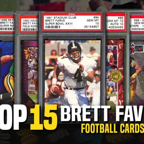 Top 15 Most Valuable Brett Favre Football Cards Worth Money